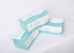 White Blue Non Woven Fabric Mouth Mask Disposable 3 Ply For COVID 19