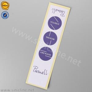 Wholesale 30MM Garments Trousers Cloth Paper Sticker Labels Paper Eco Friendly Glue from china suppliers