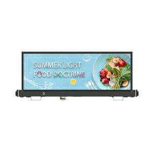 Wholesale Weatherproof P3.3 Taxi Roof LED Display 120w Taxi Rooftop Advertising Signs from china suppliers