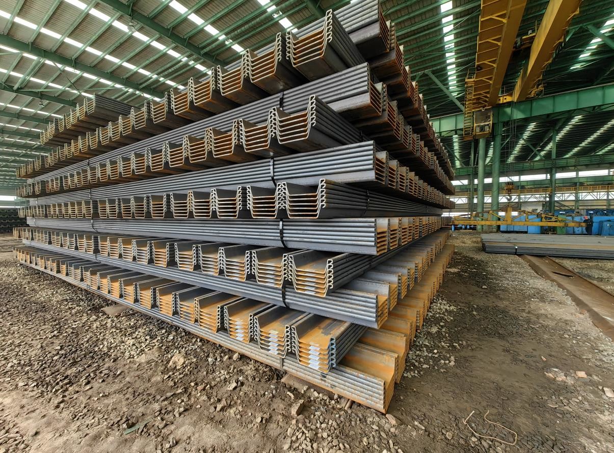 S275 U Shaped Steel Sheet Pile S355 S390 S430 SY295 SY390 16mm