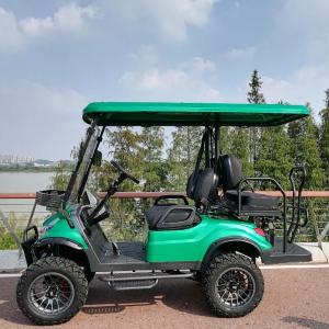 Wholesale 4 Wheel Disc Brake 10 Inch TFT IP66 CARplay Display 4 Person Golf Cart Max140KM Max 28MPH Hunting 4 Seater Electric Golf from china suppliers