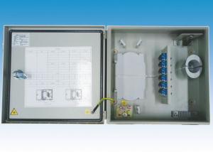 Wholesale 12 CORE Outdoor Fiber Termination Box Wall Mounted Fiber Optic Connection Box from china suppliers