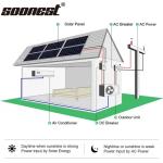 220V 230V Solar Air Conditioner Off Grid 12 Volt Air Conditioner Solar Air