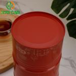 Olive Oil Tin Cans 0.19mm Tinplate CMYK 4C Round Metal Cans for 1L Safflower Oil