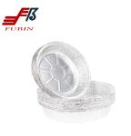 FDA Round Foil Trays 7 / 8 / 9 Inch Aluminum Pie Pizza Pan Bakery