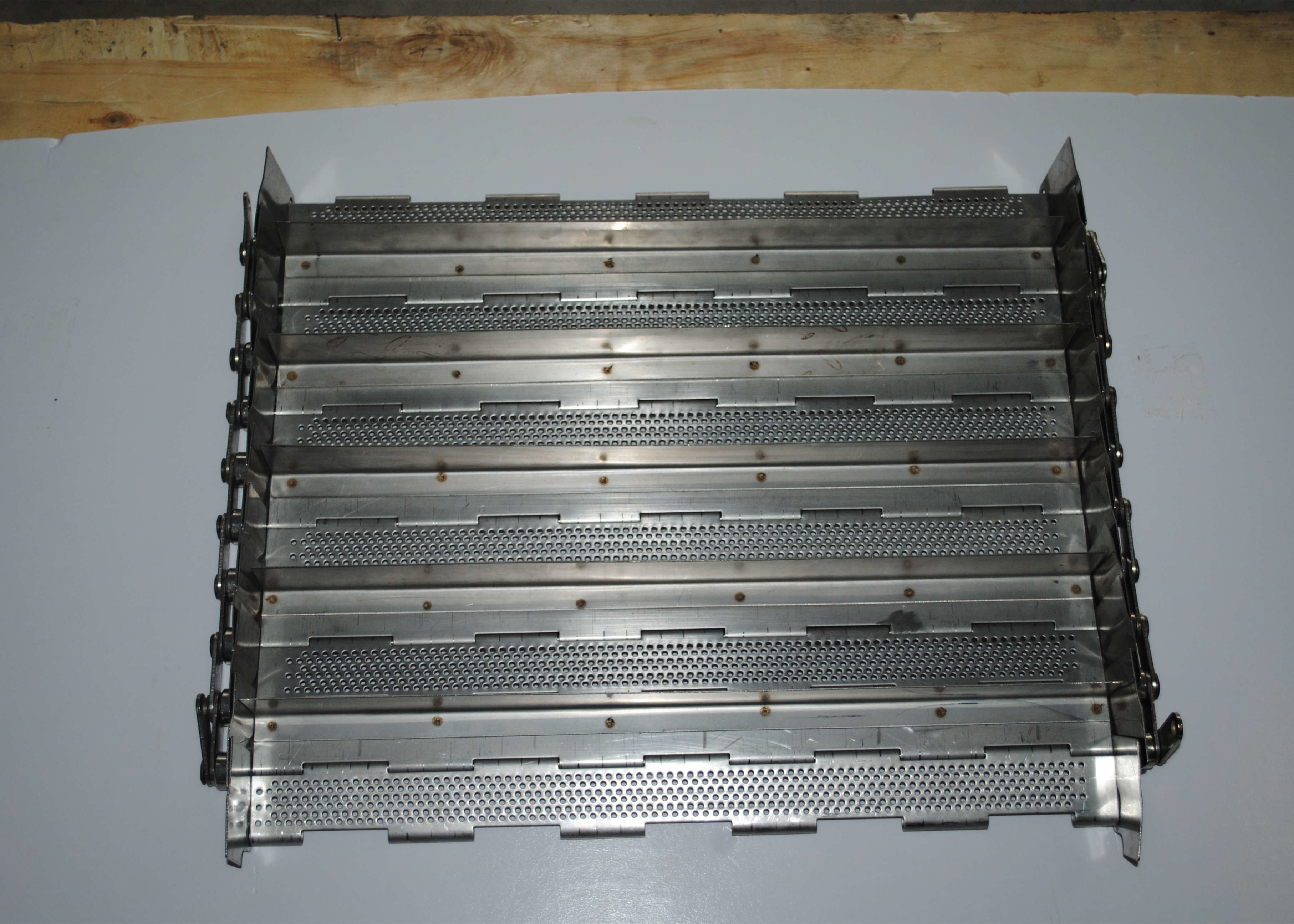 Universal Weave Metal Mesh Belt Fda Hole Customized
