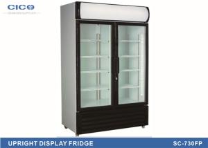 Wholesale Commercial Electric Upright Display Refrigerator / 2 Door Upright Fridge from china suppliers