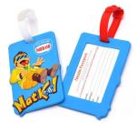 Custom Flexible PVC Luggage Tags Suitcase Bag Labels, Cruisetags, Standard