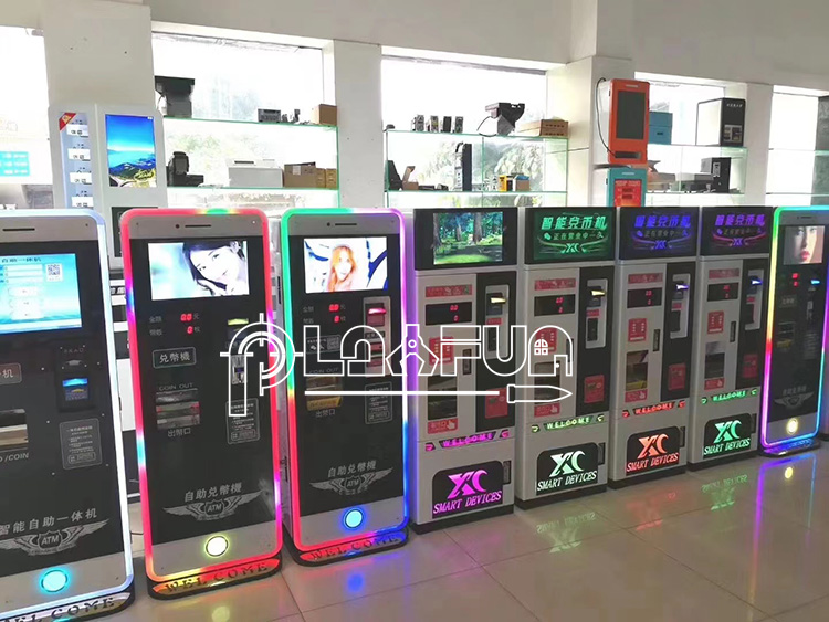 Amusement Park ATM Token ICT Bill Acceptor Coin Exchange Sale Machines for Game Center Coin Change Machine