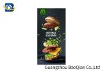 CMYK Offset Printing Posters 3d Lenticulares Food / Drinking Advertising