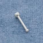 Shiny Colorful Crystals 316L surgical steel nose stud 20G 0.8mm