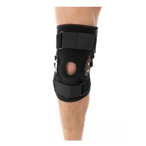 Wholesale Adjustable Compression Wrap Patella Gel Pads Knee Brace With Metal Side Stabilizers from china suppliers