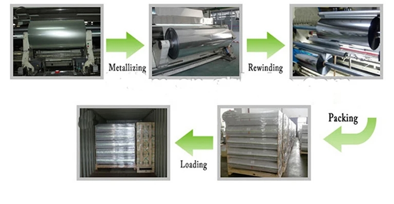 Customized CPP Metallized Film for Moisture Proof Food Preservation