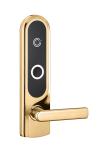 Chrome Gunmetal RFID Hotel 62.5mm Smart Door Lock