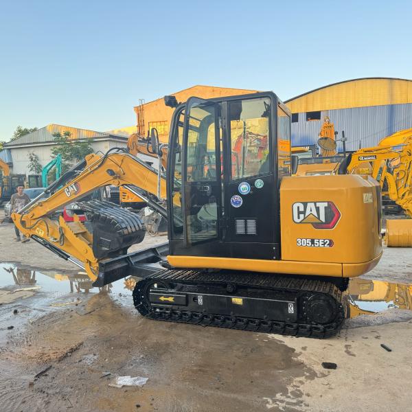 Good condition CAT 305.5 excavator caterpillar 305.5E2 306 307 excavator with