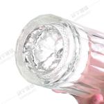Acceptable Customer's Logo Creative Clear Wine Bottle Short Neck Liquor Wine