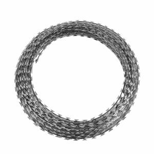 Wholesale China Supplier High Quality Hot Dipped Galvanized Razor Barbed Wire Concertina Wire Fence Price Per Meter from china suppliers