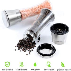 Wholesale 180ml Stainless Steel Salt Grinders from china suppliers