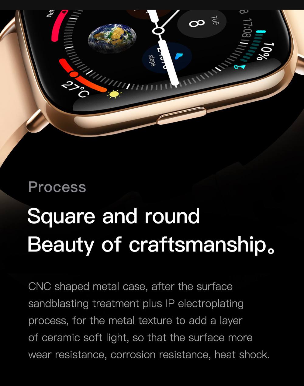 1.69 Inch Touch Screen Smartwatch