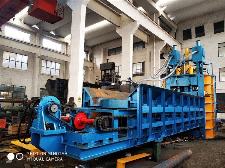 Light Structure Thin Iron Scrap Metal Cutting Machine
