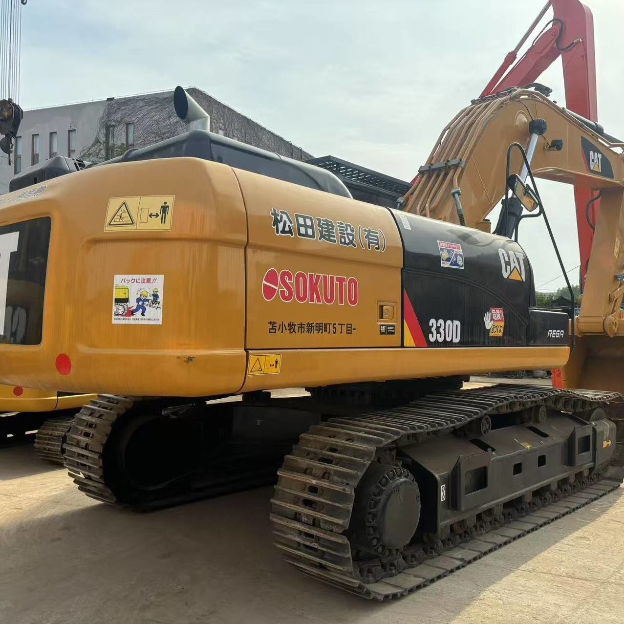 Secondhand Backhoe Excavator Cat 330 Original Import Excavator 30 Ton Mining Digger