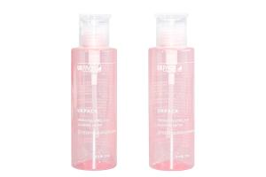 Wholesale 200ml PET Makeup Remover Pump Bottle Customized Logo Pink Color cosmetic Bottle UKG32 from china suppliers