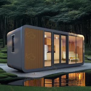 Wholesale Apple Cabin Prefab Homes Modular House Apple Cabin Capsule House Sleeping Room Apple House With a Terrace from china suppliers
