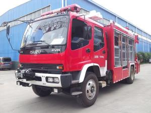 Wholesale Emergency Fire Rescue Truck ISUZU Heavy Rescuewith 5 Tons XCMG Crane from china suppliers