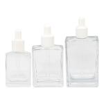 1000pcs Black Cosmetic Essential Oil Glass Bottle Customized Logo