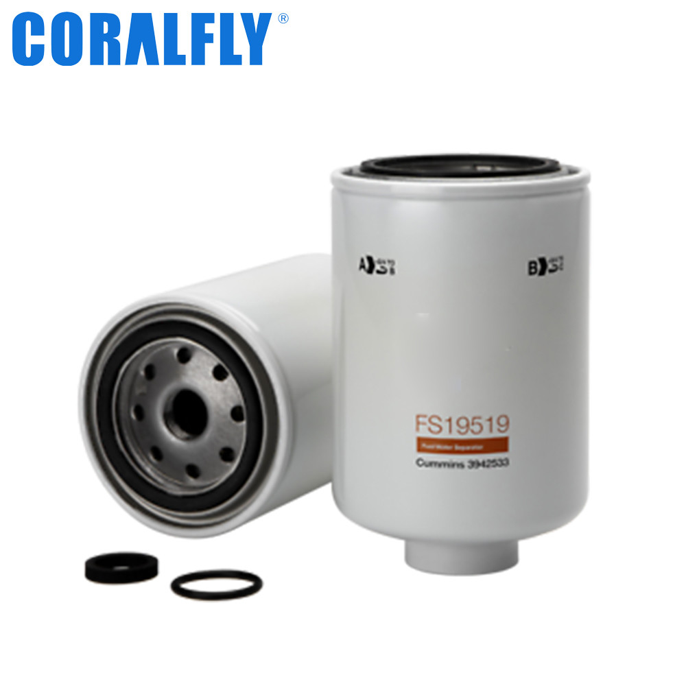 Hepa grade FS19519 CORALFLY Fuel Filter Water Separator 3.66 inch