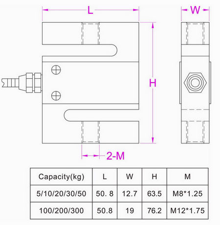 S_Type_Traction_Load_Cell_50kg