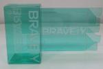 0.2mm Folding Clear PVC Packaging Box Glossy Varnishing
