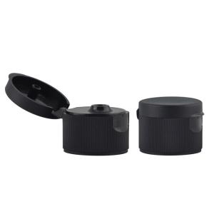 Wholesale FDA And Reach Certified 24/410 Flip Top Caps Ribbed Closure For Lotion Cream from china suppliers