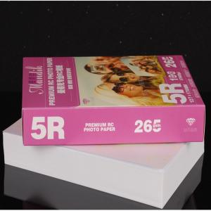 Wholesale Waterproof Resin Coated 265gsm 5R Inkjet Printing Matte Photo Paper from china suppliers