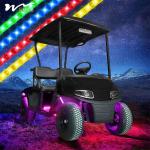 Polyvinyl Chloride PVC Golf Cart LED Light Strip Trim Neon Kit for EZGO Yamaha