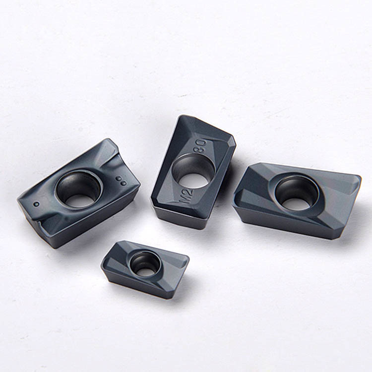 Tungsten Carbide Indexable Cutting Inserts High Feed High Speed For Steel