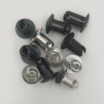 OE NO. Universal .500 Black Quarter Turn Fasteners Sprintcar with Grip Aluminum