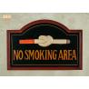 Buy cheap No Smoking Wooden Wall Signs Hand Painting from wholesalers
