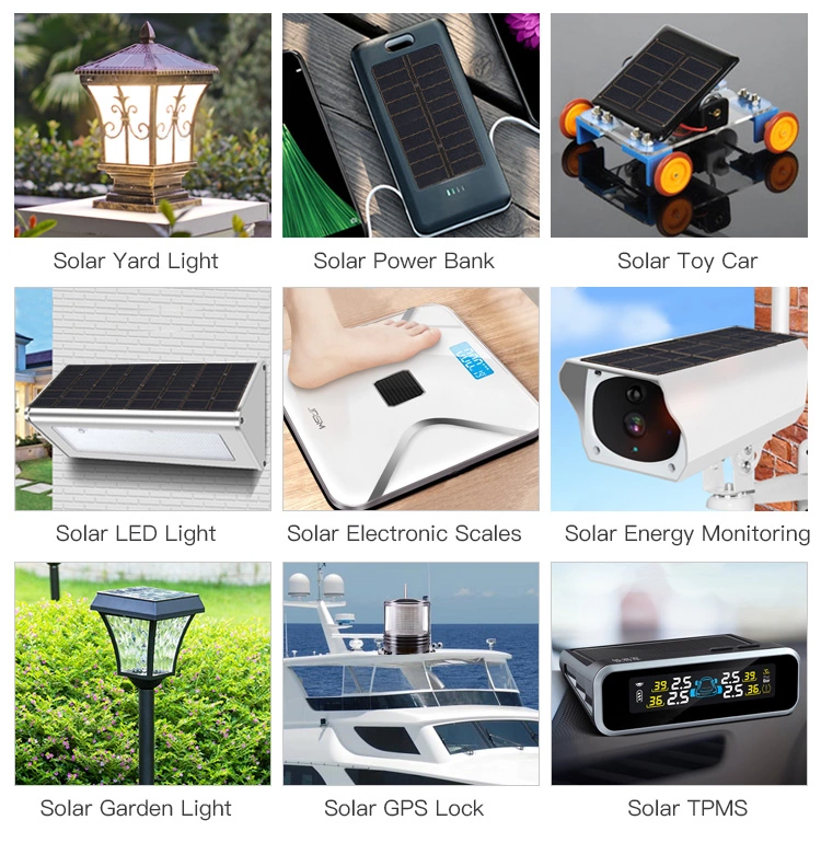 Yard Light Thin Film Solar Panels , Mini Monocrystalline Solar Panel 3.3 Watt