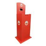 Custom Aerosol Paint Steel Display Rack Race Gas Store Display Stand For Moter