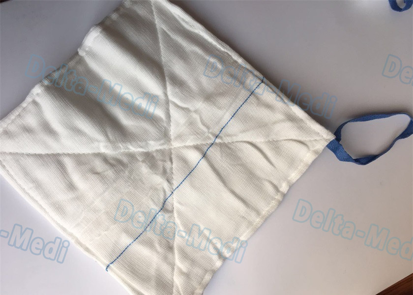 White Soft PVA Hemostatic Gauze , 100% Pure Cotton Stretch Bandage High Liquid Absorbency