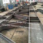 Modern Structural Steel Bridge Construction Railroad Through Or Deck Plate