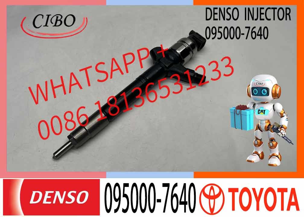 Common Rail Fuel Injector 23670-0R170 23670-09290 095000-7640 095000-6040 for Toyota 2AD-FTV, D-4D for denso