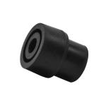 13.3mm 12.9mm Butyl Rubber Stopper 16.8mm Black Rubber Stopper