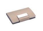 Debossing Personalized Business Card Holder Zinc Alloy Metal Business Card
