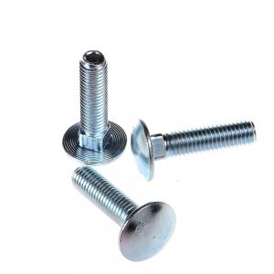 China SAE J429 Grade 5 Square Short Neck Carriage Bolt Full Thread on sale