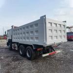 300-400L Fuel Tank Capacity Used 6x4 10 Wheeler Dump Truck with High Refurbished