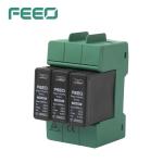 DC SPD 40KA 1000V Solar Photovoltaic DC Surge Protector IP20 3P