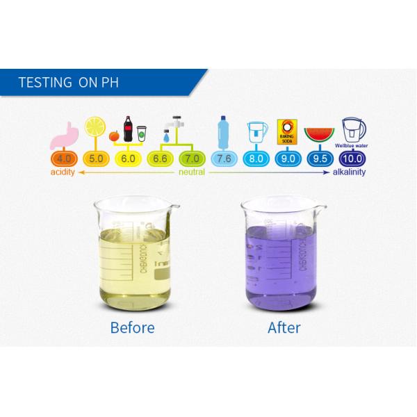 Portable Alkaline Mineral Water Pitcher BPA Free With CE / FDA / ROHS Approval