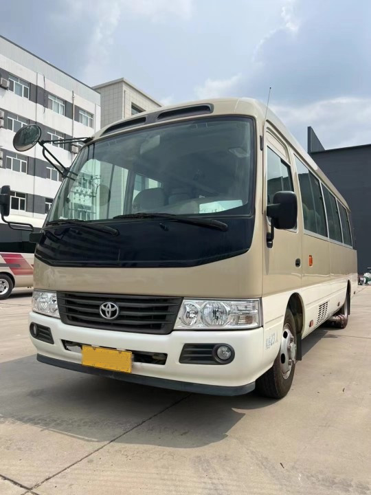 New Design Hot Sale Diesel Coaster Bus 30 Seaters Right Hand Toyo Ta Coaster Bus
